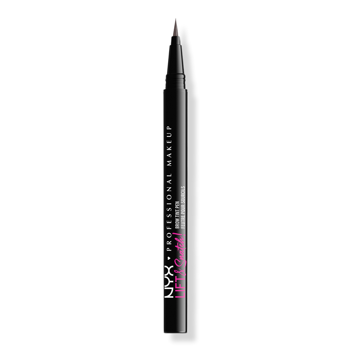 NYX Professional Makeup Lift & Snatch Brow Tint Pen Waterproof Eyebrow Pen, Gray Black