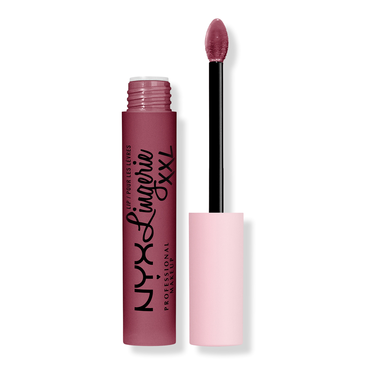 NYX Professional Makeup Lip Lingerie XXL Long-Lasting Matte Liquid Lipstick, Bust Ed, 0.13 oz