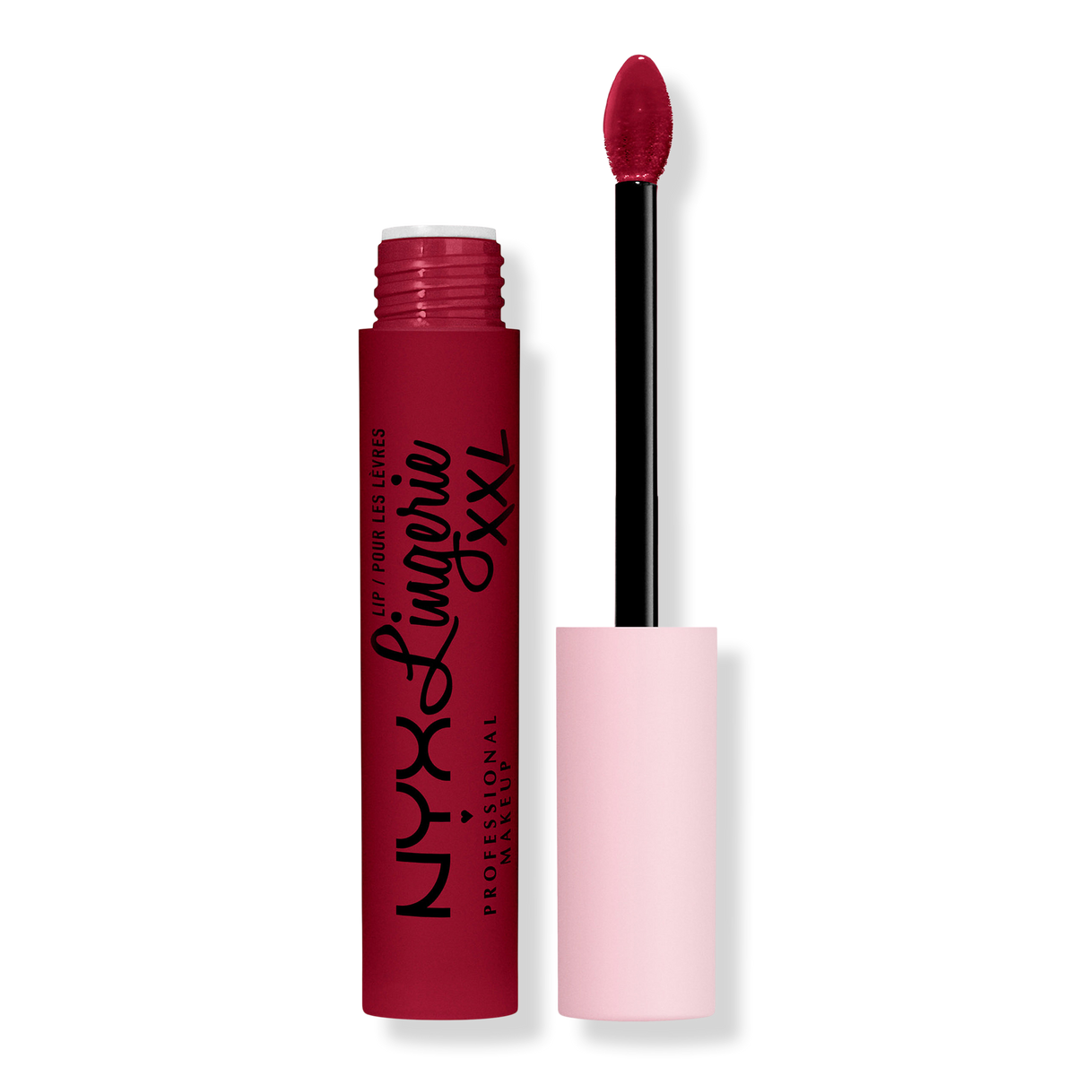 NYX Professional Makeup Lip Lingerie XXL Long-Lasting Matte Liquid Lipstick, Sizzlin, 0.13 oz