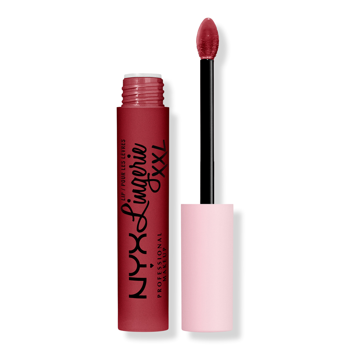 NYX Professional Makeup Lip Lingerie XXL Long-Lasting Matte Liquid Lipstick, Its Hotter, 0.13 oz