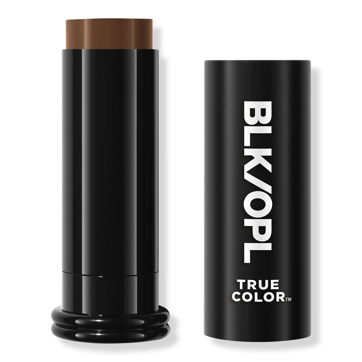 BLK/OPL TRUE COLOR Skin Perfecting Stick Foundation, SPF 15, Black Walnut, 0.5 oz