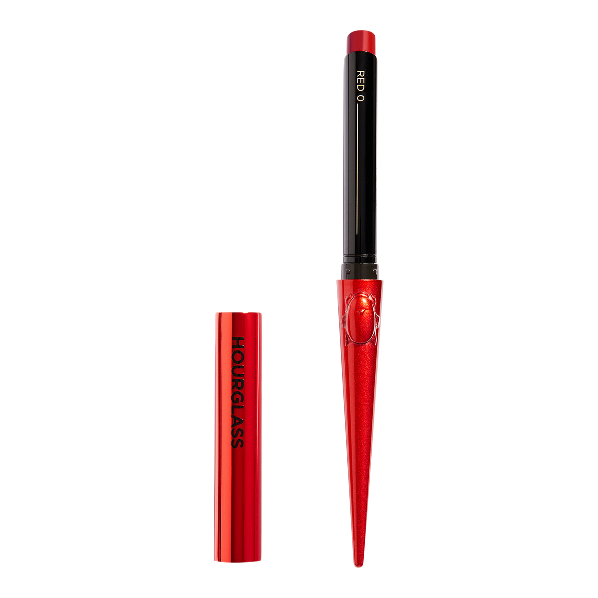 HOURGLASS Confession Ultra Slim High Intensity Refillable Lipstick, Red 0, Red 0, 0.03 oz