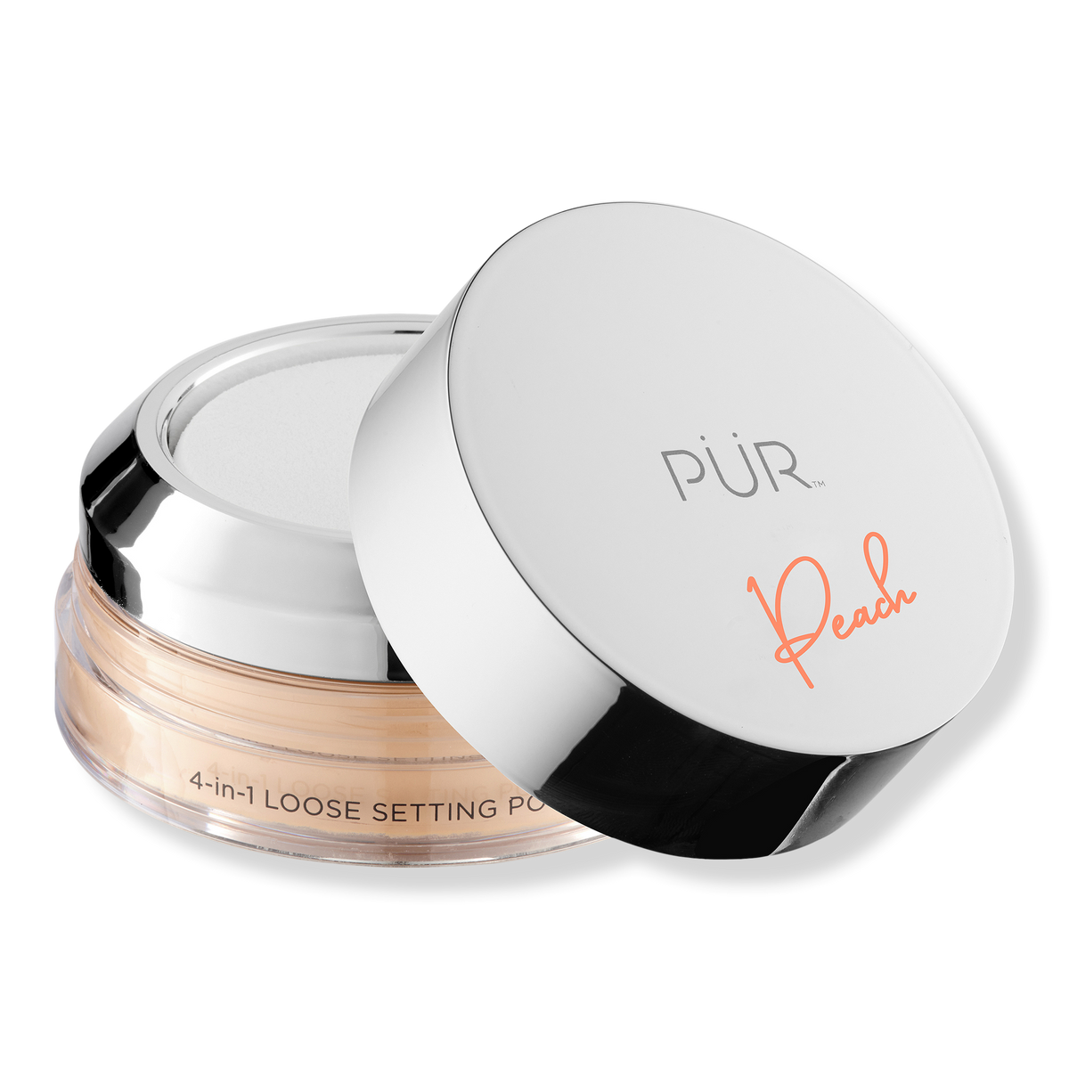 PÜR 4-in-1 Loose Setting Powder, Peach