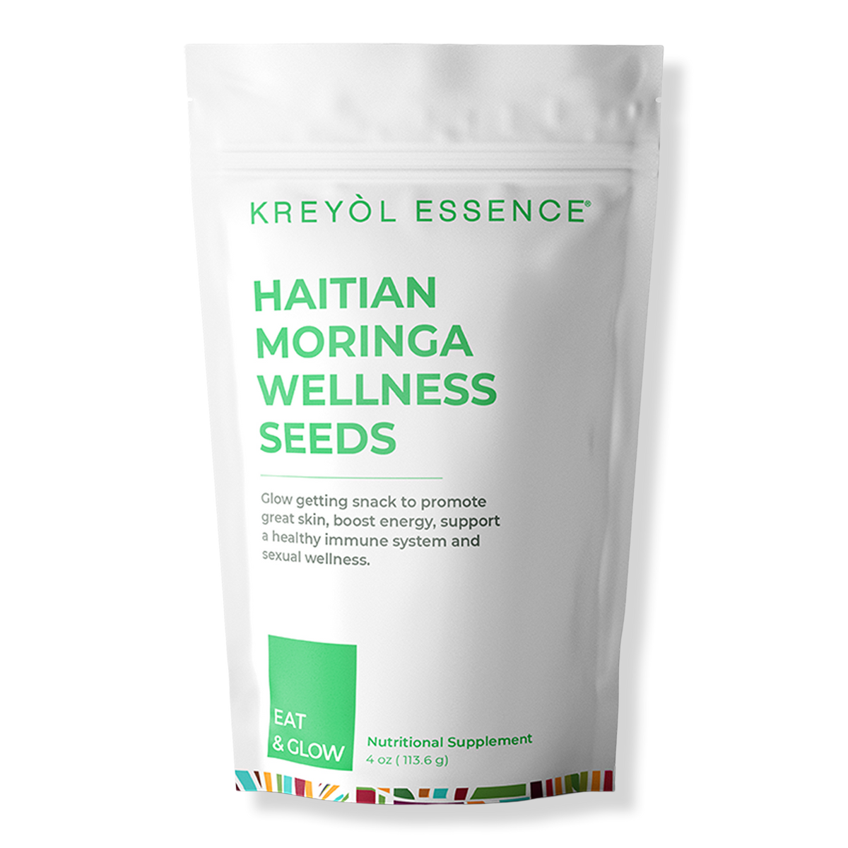 Kreyòl Essence Eat + Glow Haitian Moringa Wellness Seeds, 4 oz