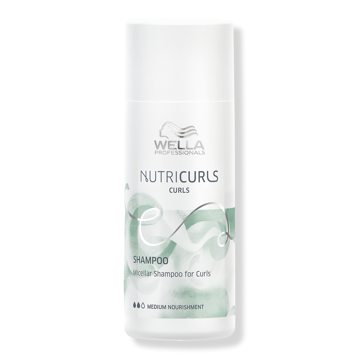 Wella Travel Size NUTRICURLS Curls Micellar Shampoo, 1.69 oz
