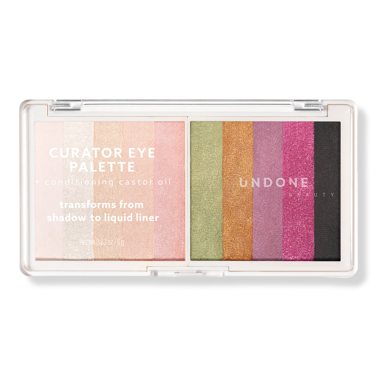 Undone Beauty Curator Wet to Dry Eye Palette, Soul, .23 oz