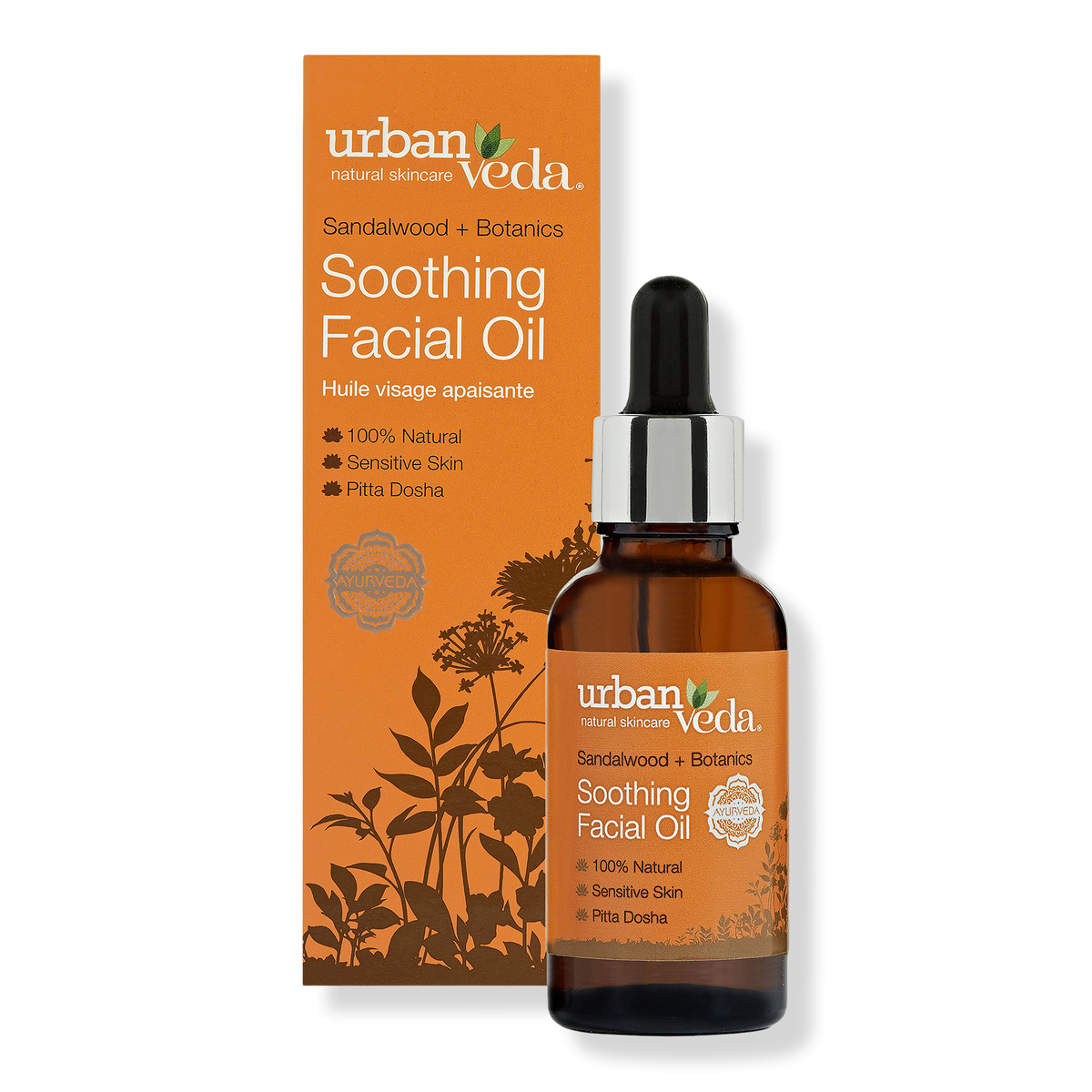 Urban Veda Soothing Facial Oil, 1 oz
