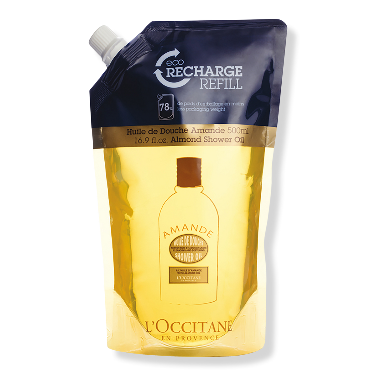 L'Occitane Almond Shower Oil Refill, 16.9 oz