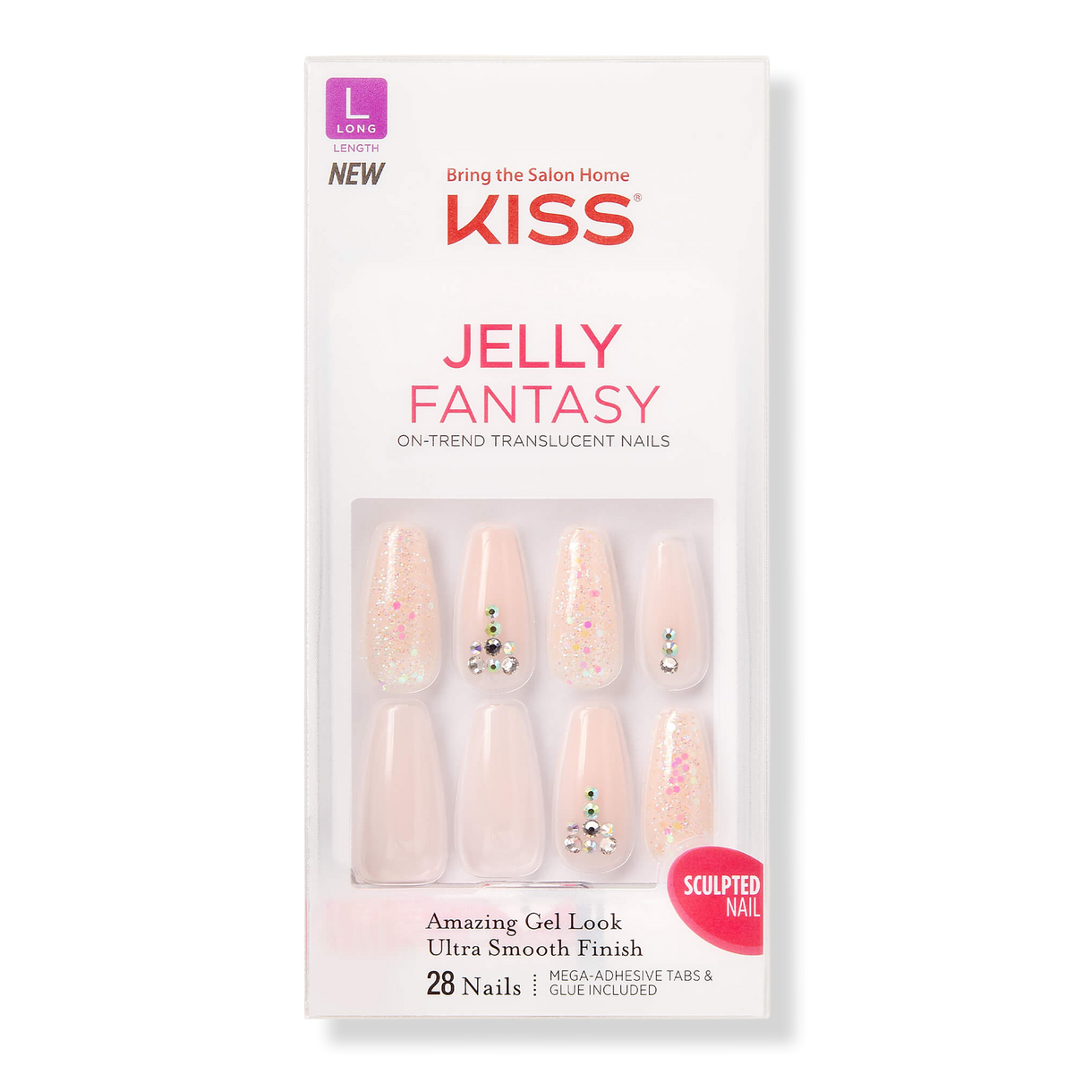 Kiss Jelly Juice Gel Fantasy Nail Kit