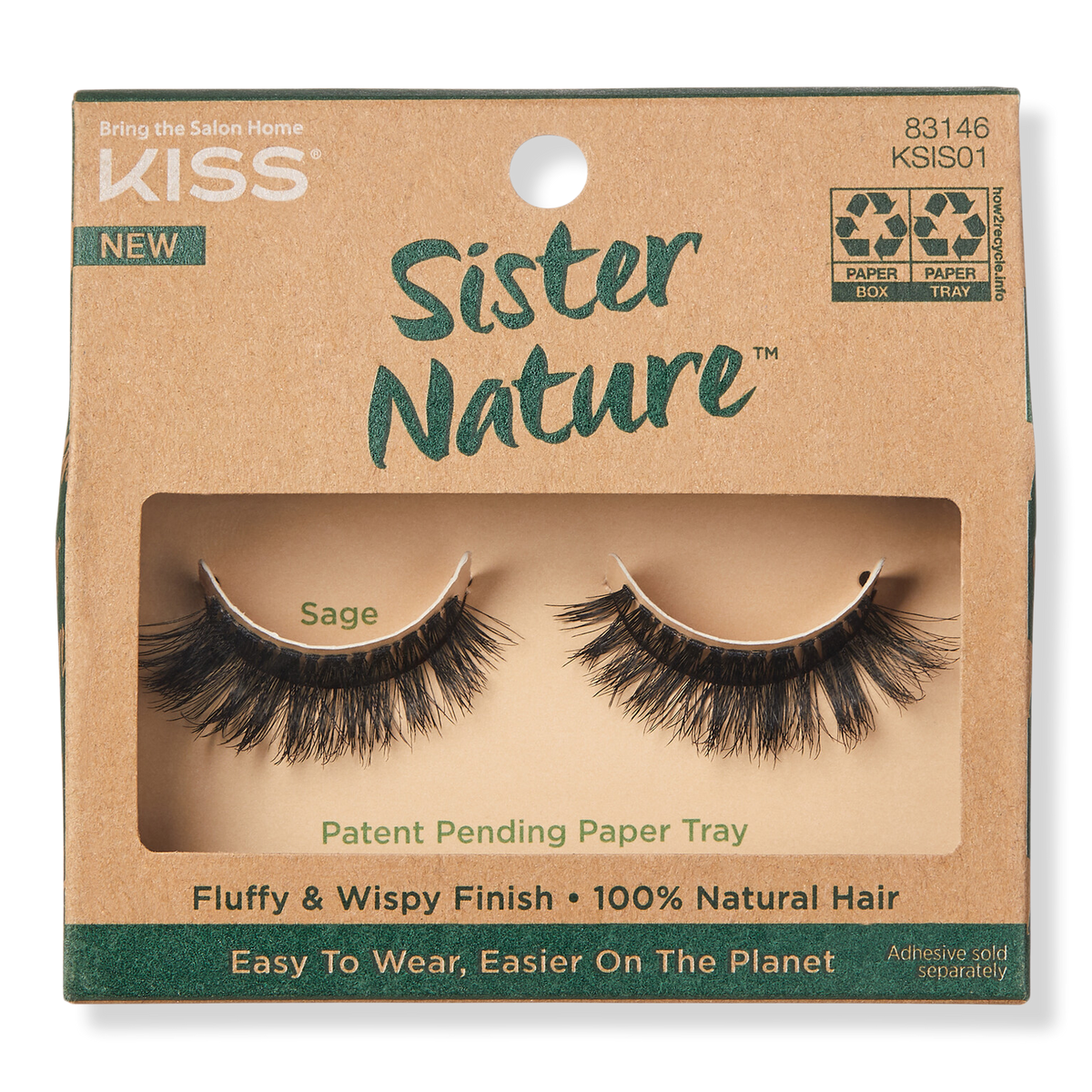 Kiss Sister Nature Lashes, Sage