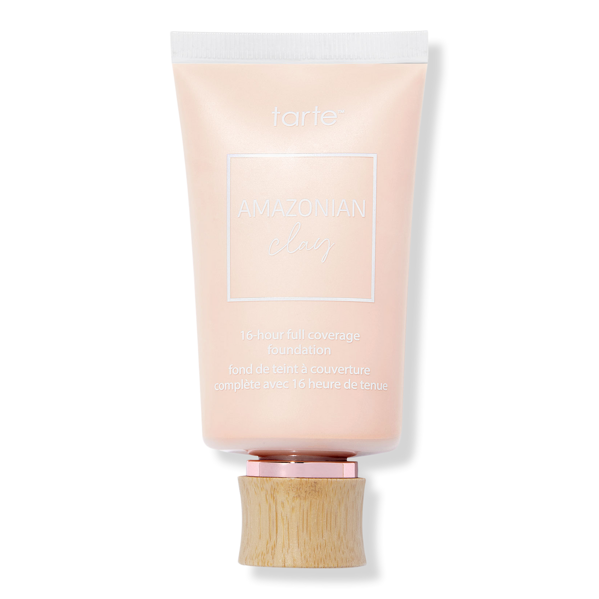 Tarte Amazonian Clay 16-Hour Full Coverage Foundation, 8B Porcelain Beige, 1.7 oz