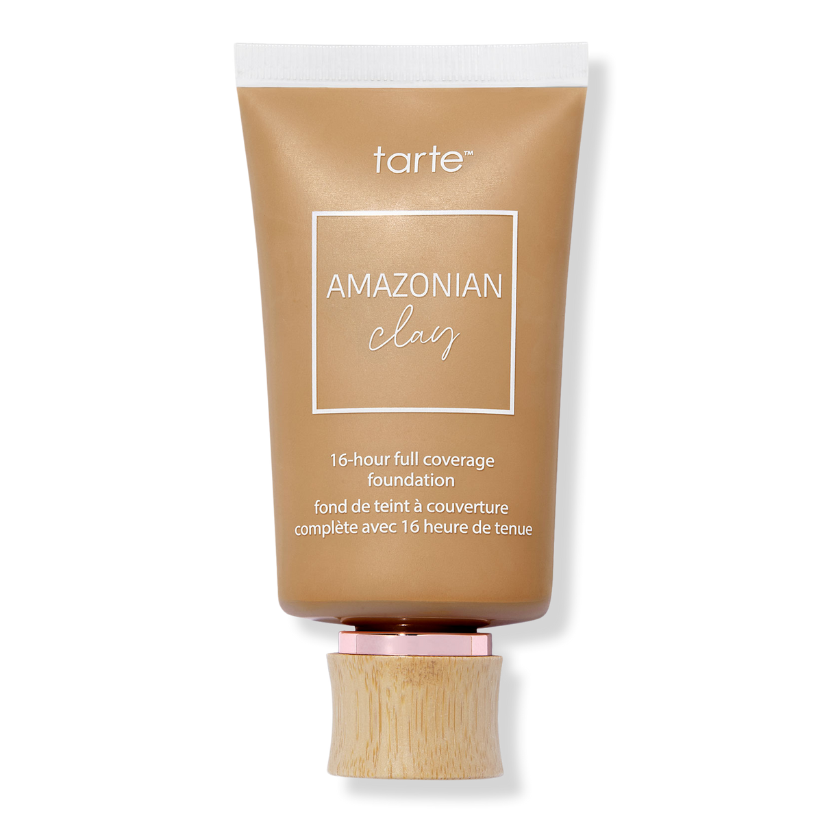 Tarte Amazonian Clay 16-Hour Full Coverage Foundation, 37S Medium-Tan Sand, 1.7 oz