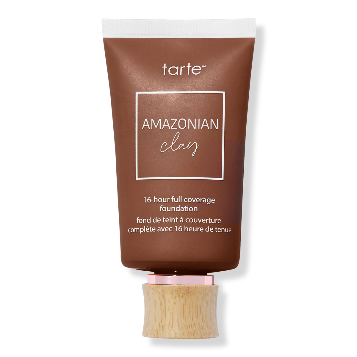 Tarte Amazonian Clay 16-Hour Full Coverage Foundation, 57H Rich Honey, 1.7 oz