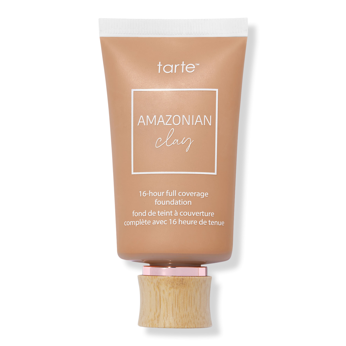 Tarte Amazonian Clay 16-Hour Full Coverage Foundation, 48G Tan-Deep Golden, 1.7 oz