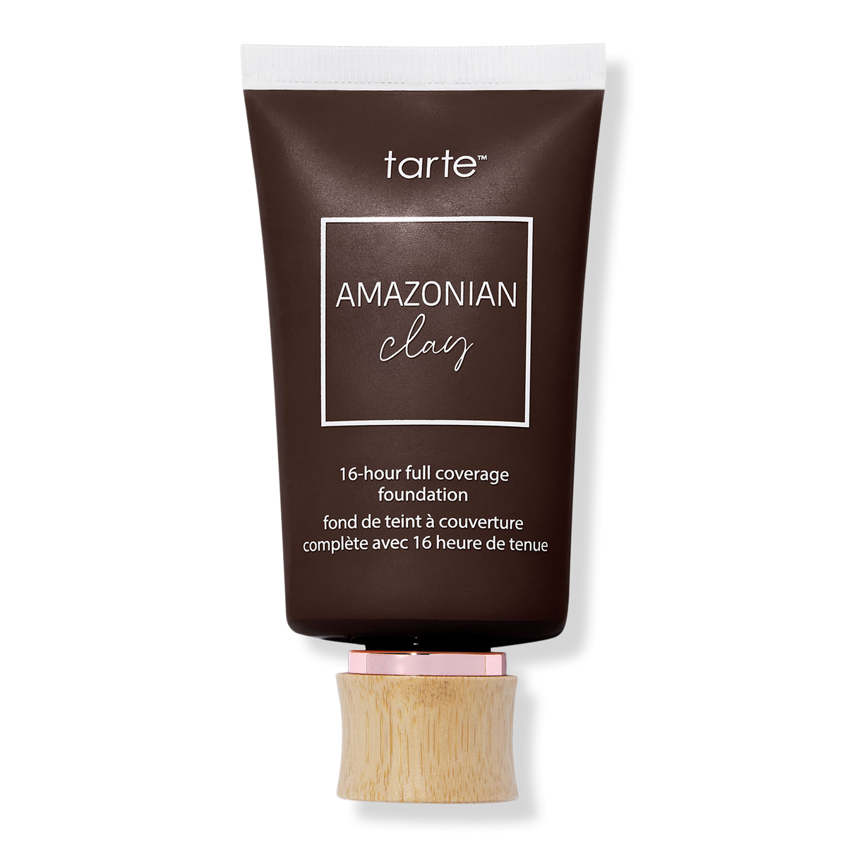 Tarte Amazonian Clay 16-Hour Full Coverage Foundation, 63N Espresso Neutral, 1.7 oz