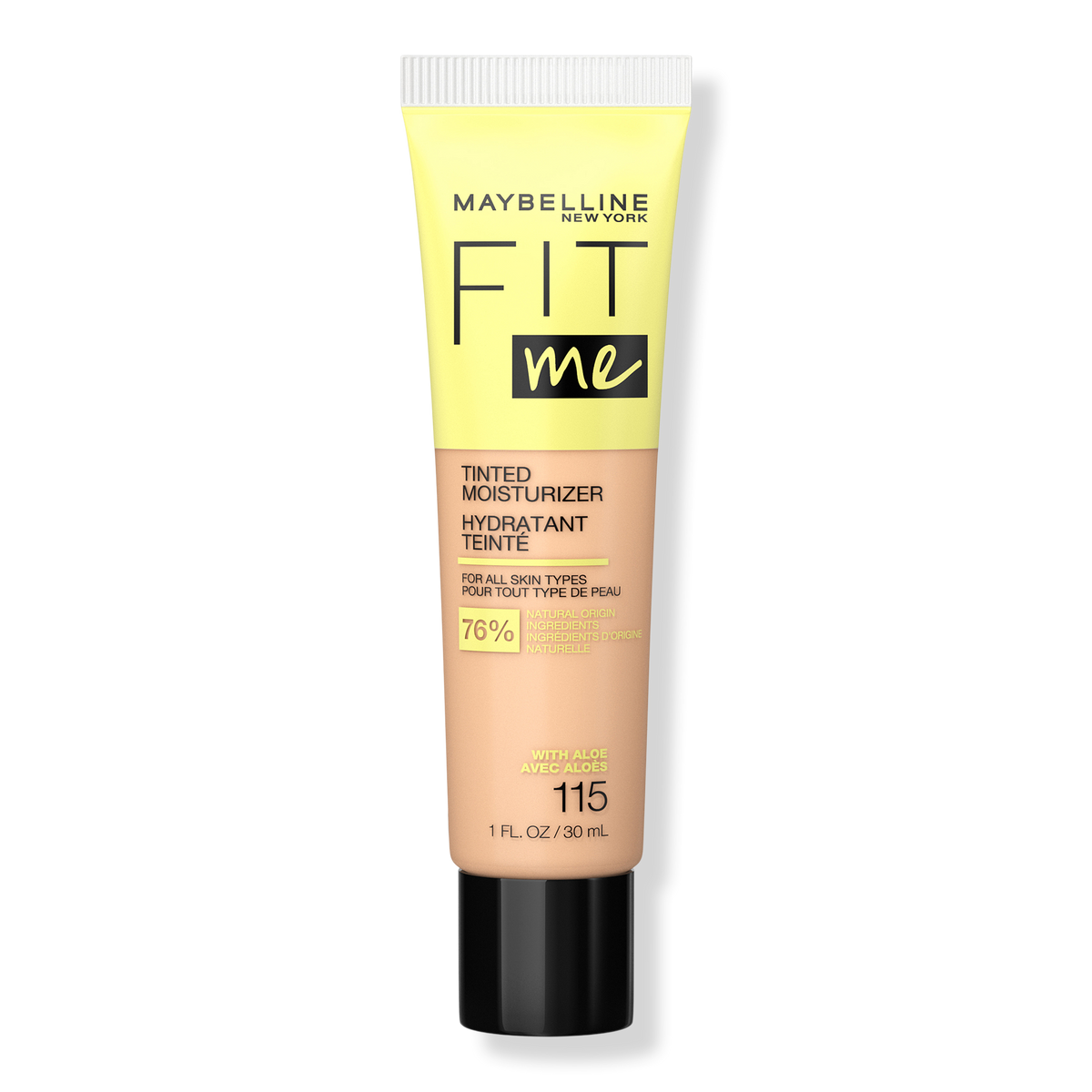 Maybelline Fit Me Tinted Moisturizer, 115, 1 oz