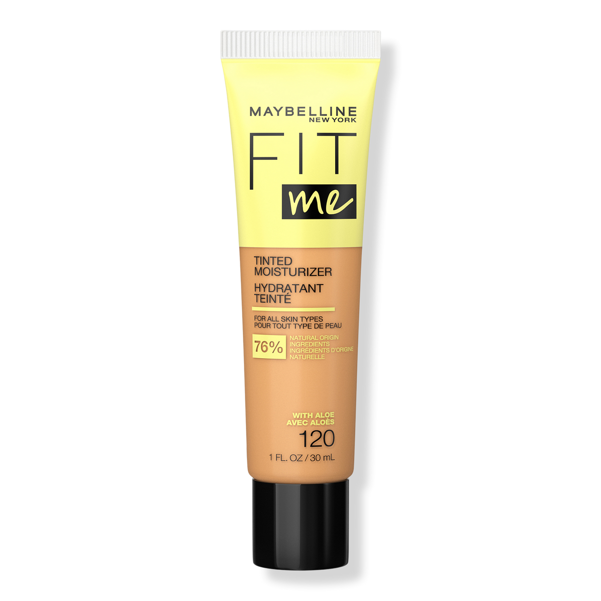 Maybelline Fit Me Tinted Moisturizer, 120, 1 oz