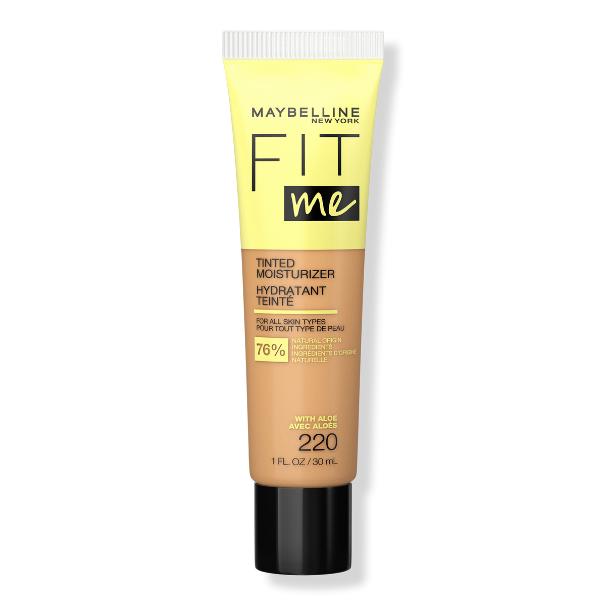 Maybelline Fit Me Tinted Moisturizer, 220, 1 oz