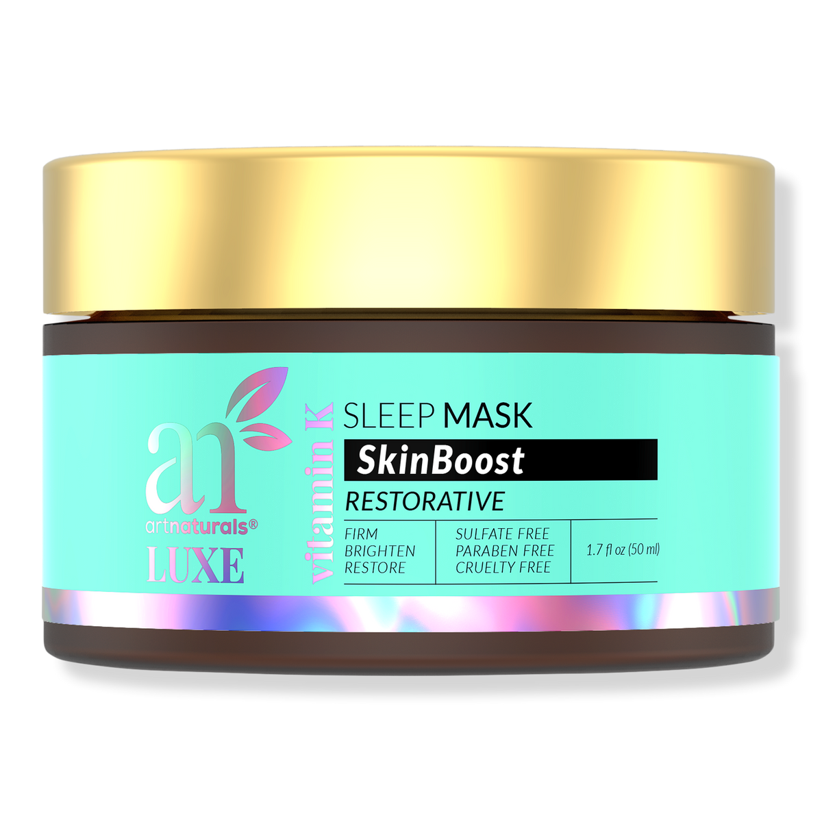 ArtNaturals LUXE Vitamin K Overnight Sleep Mask, 1.7 oz