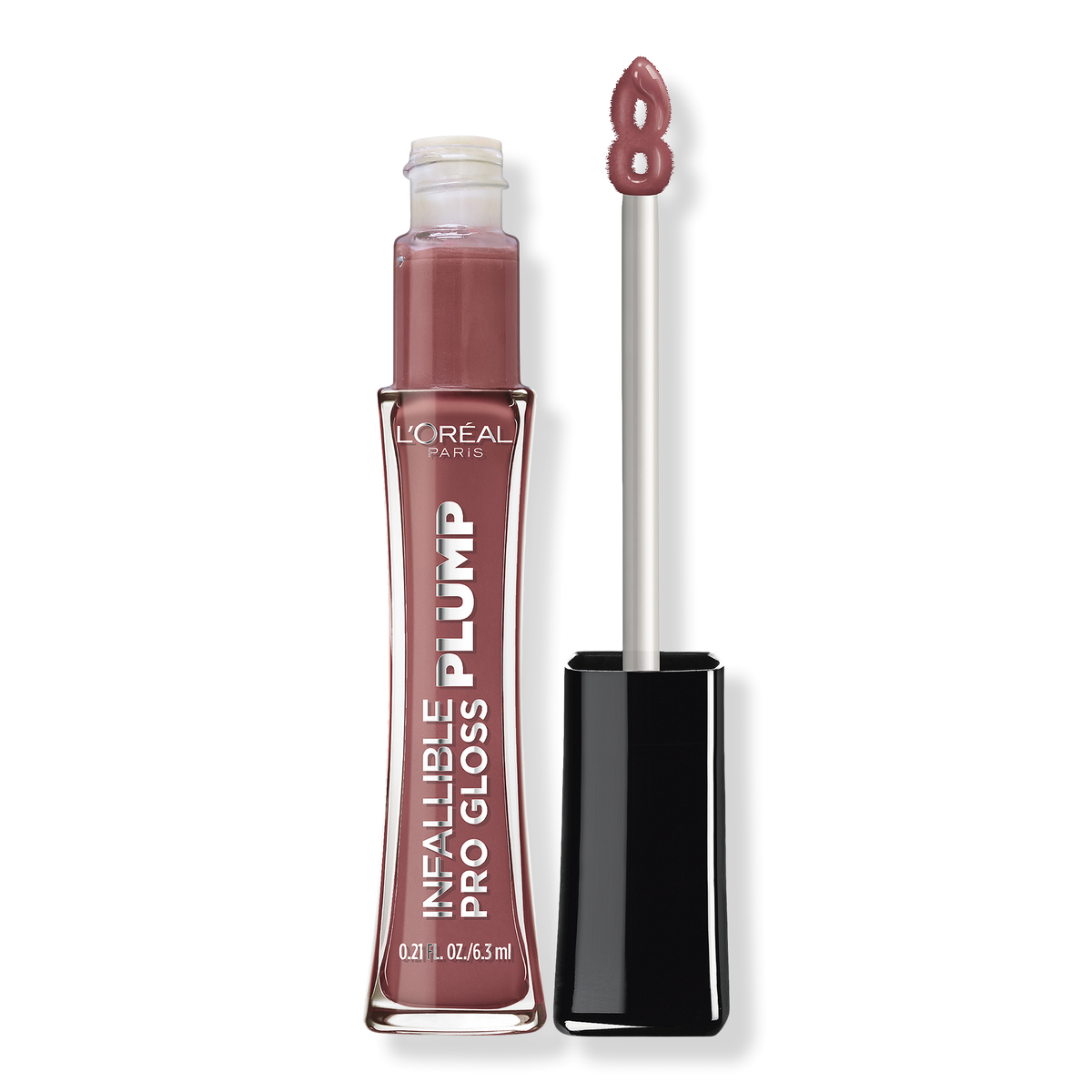 L'Oréal Infallible Pro Plump Lip Gloss With Hyaluronic Acid, Radiant Mauve