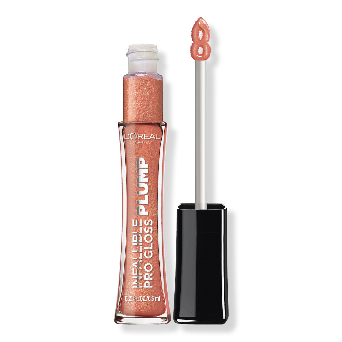 L'Oréal Infallible Pro Plump Lip Gloss With Hyaluronic Acid, Lucid Glow