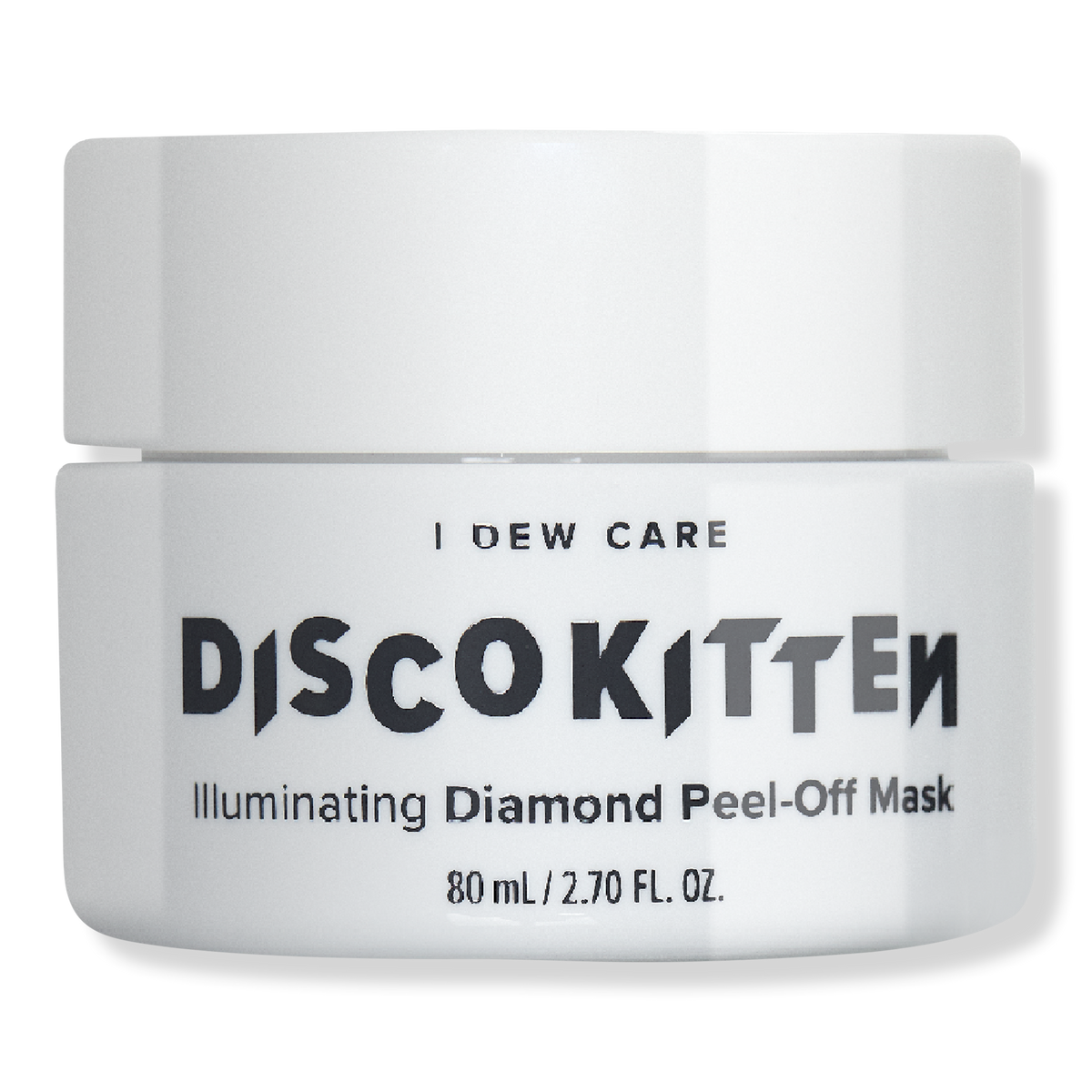 I Dew Care Disco Kitten Illuminating Diamond Peel-Off Mask, 2.7 oz