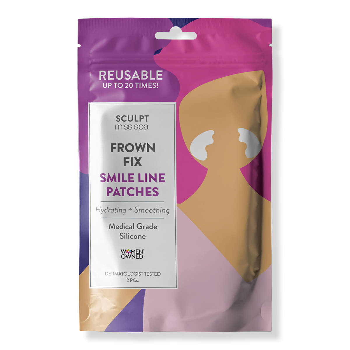 Miss Spa Frown Fix Smile Line Patches, 1 pair
