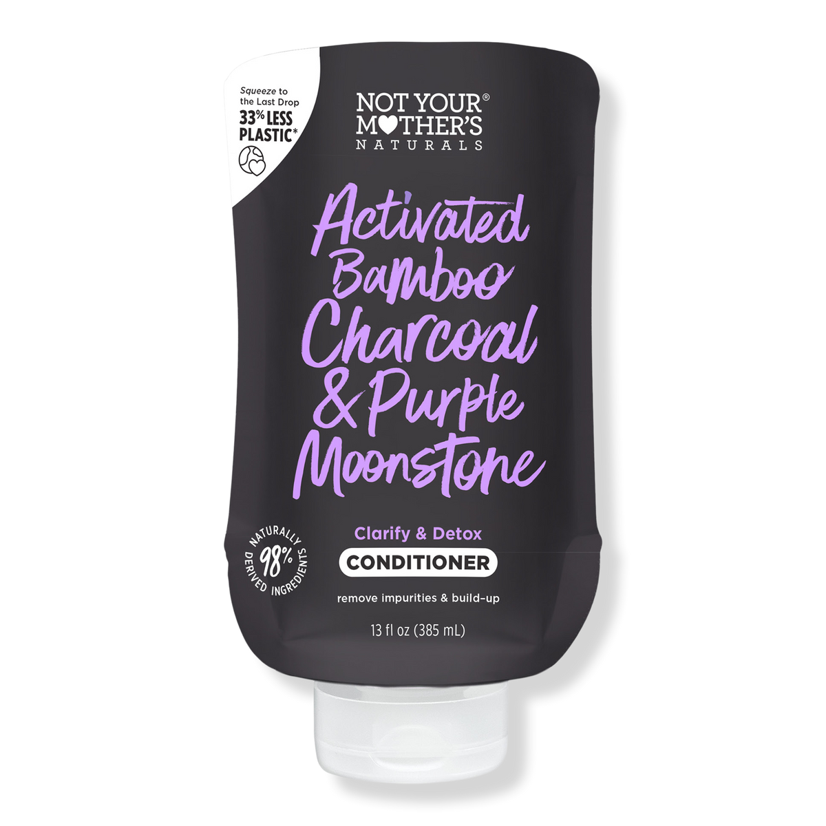 Not Your Mother's Activated Bamboo Charcoal & Purple Moonstone Clarifying Conditioner, 13 oz