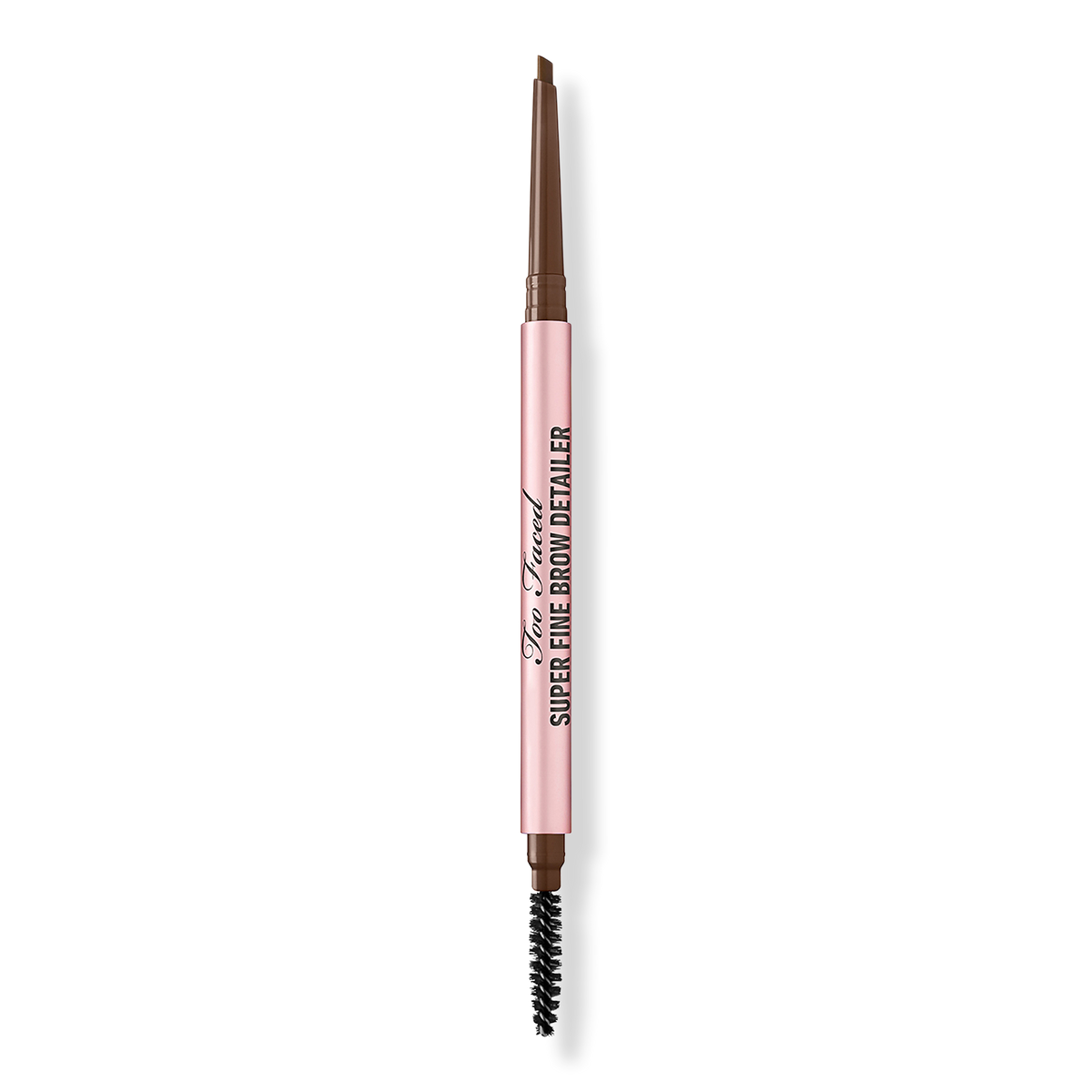Too Faced Super Fine Brow Detailer Pencil, Dark Brown, 0.002 oz