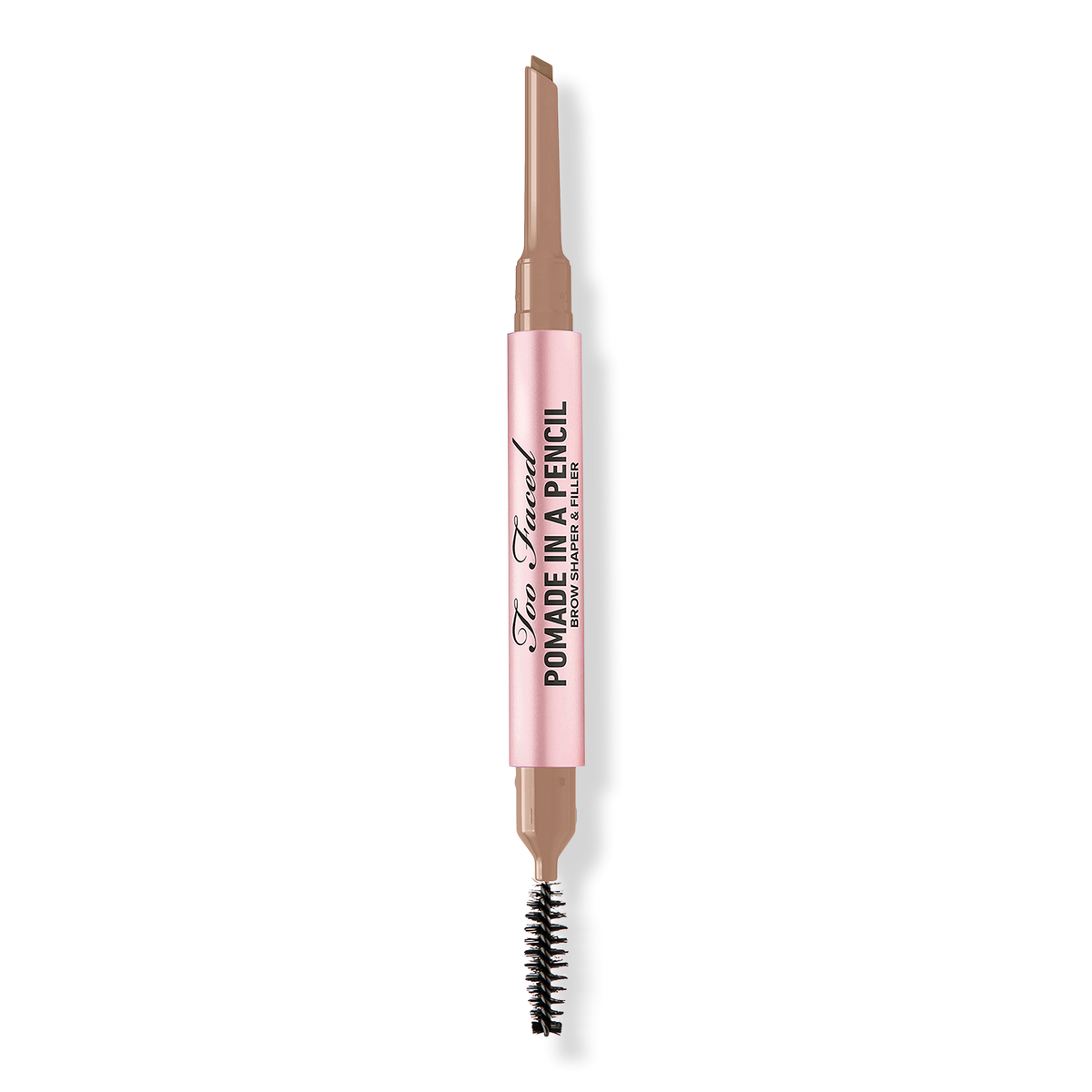 Too Faced Pomade in a Pencil Brow Shaper & Filler, Taupe, 0.006 oz