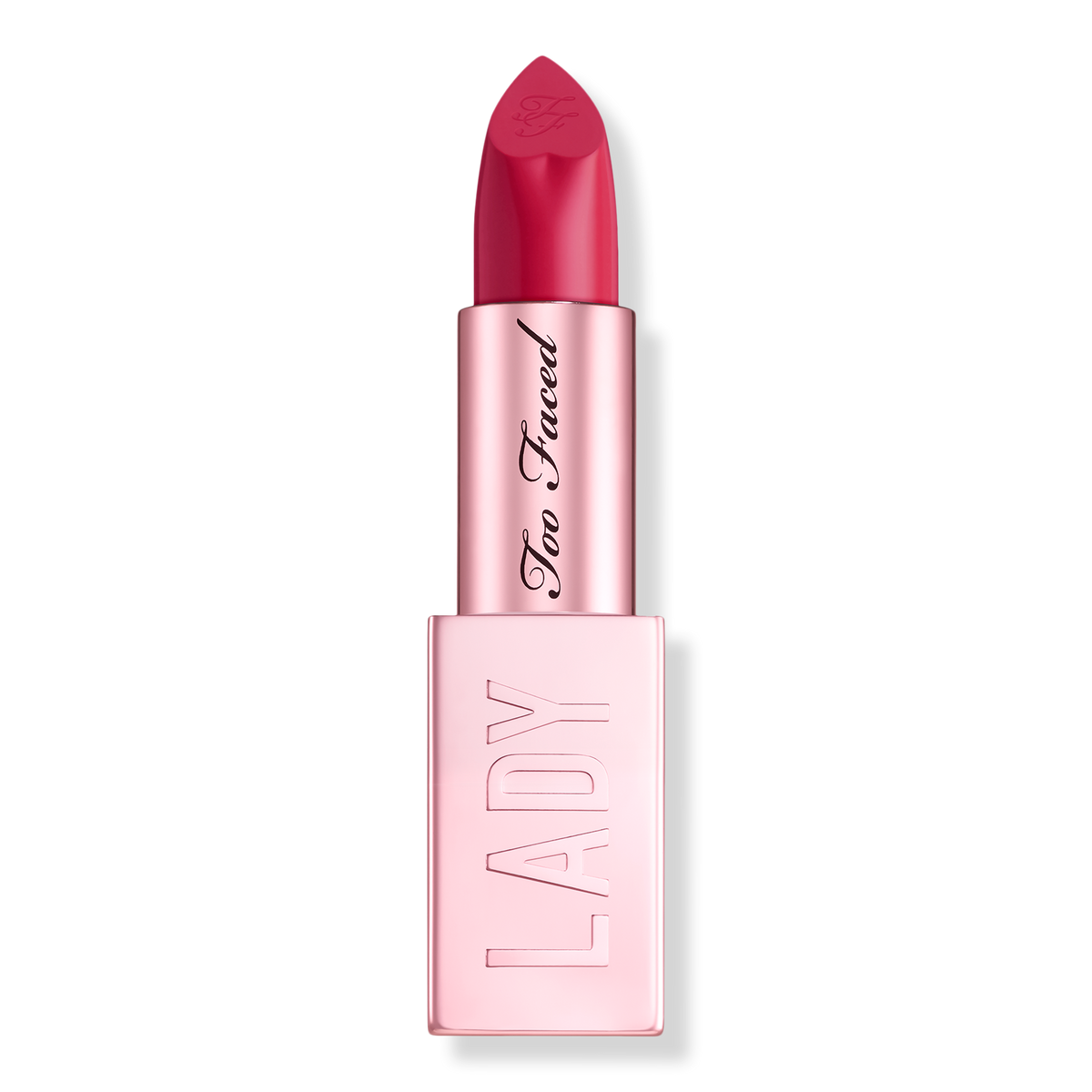 Too Faced Lady Bold Cream Lipstick, Rebel, 0.16 oz