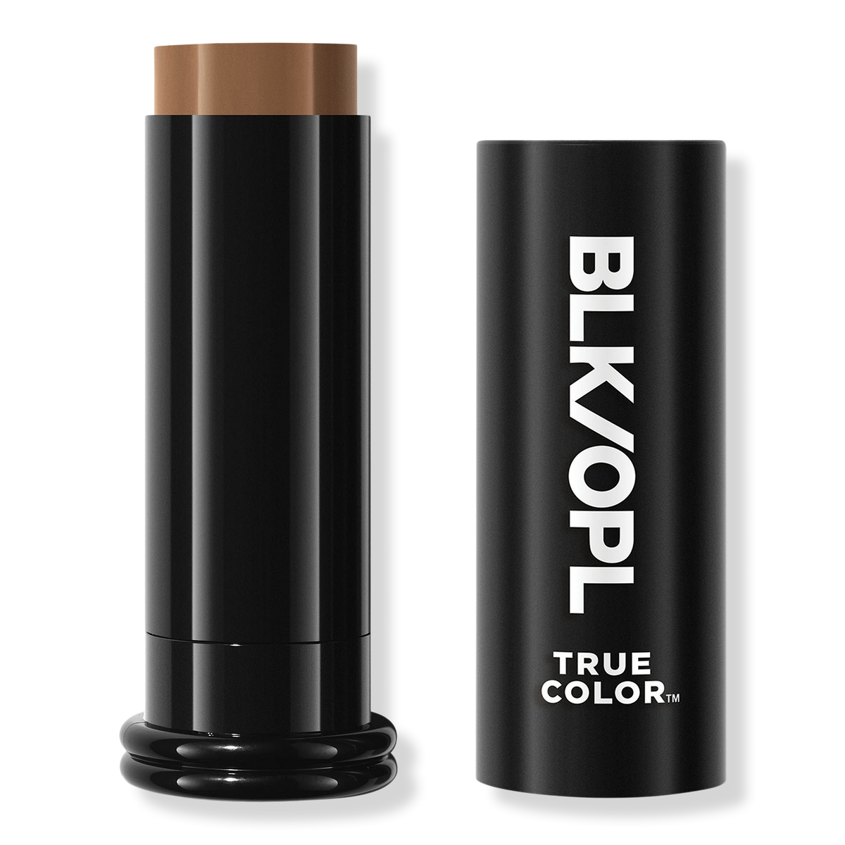 BLK/OPL TRUE COLOR Skin Perfecting Stick Foundation, SPF 15, Au Chocolat, 0.5 oz