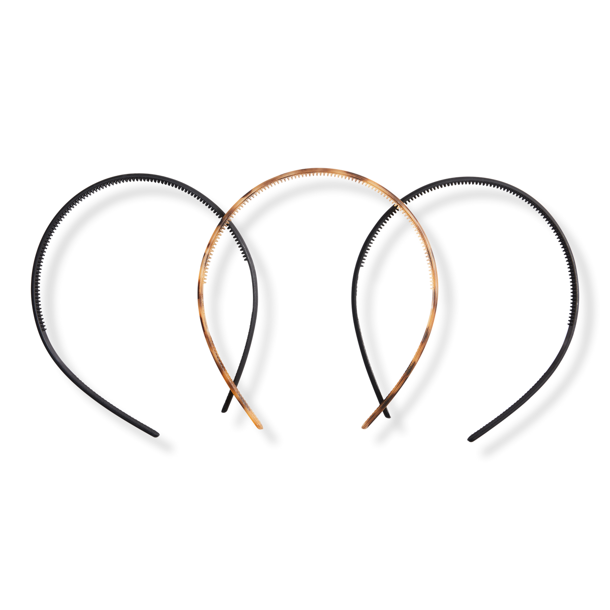 Kitsch Thin Non-Slip Headbands, 3 ea