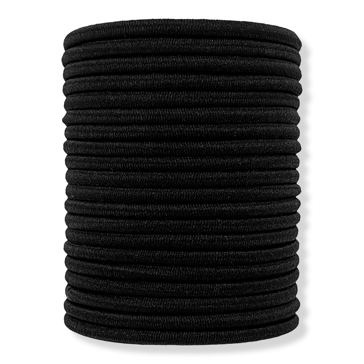 Kitsch Black Standard Elastics, 20 ea