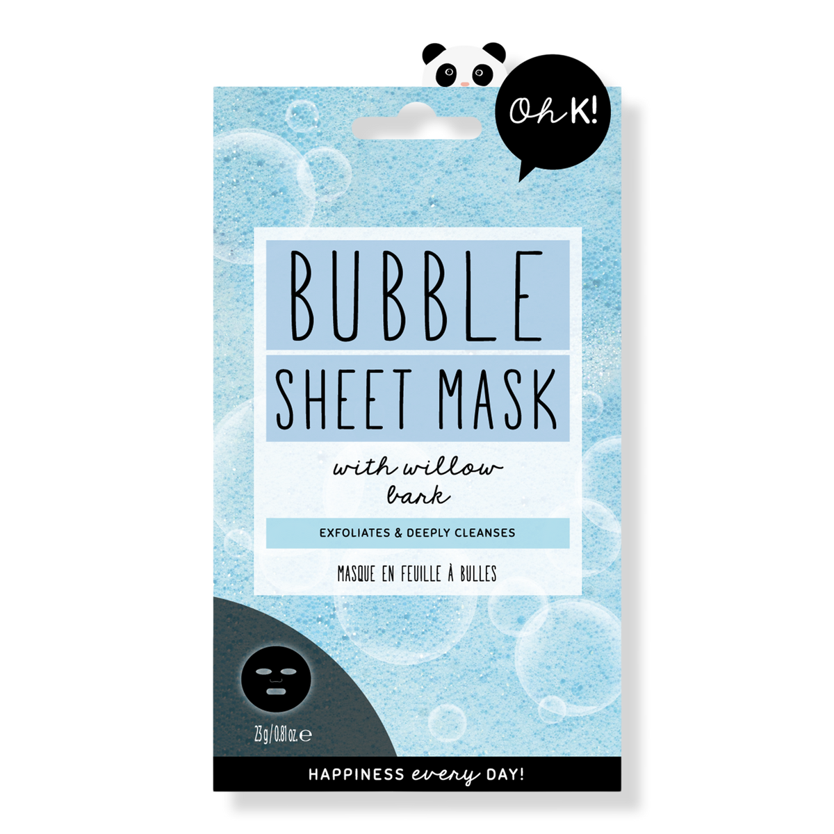 Oh K! Bubble Sheet Mask, 1 ct