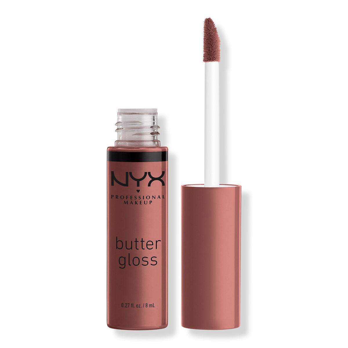 NYX Professional Makeup Butter Gloss Non-Sticky Lip Gloss, Spiked Toffee, 0.27 oz