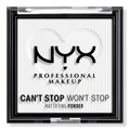 NYX Professional Makeup Can't Stop Won't Stop All Day Mattifying Powder, Bright Translucent, 0.21 oz