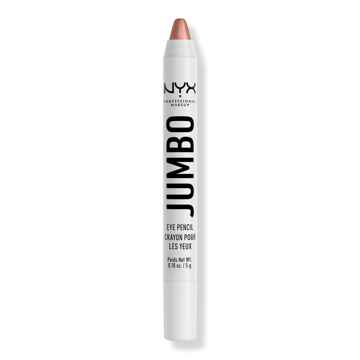 NYX Professional Makeup Jumbo Eye Pencil All-In-One Eyeshadow Eyeliner Pencil, Iced Latte, 0.18 oz