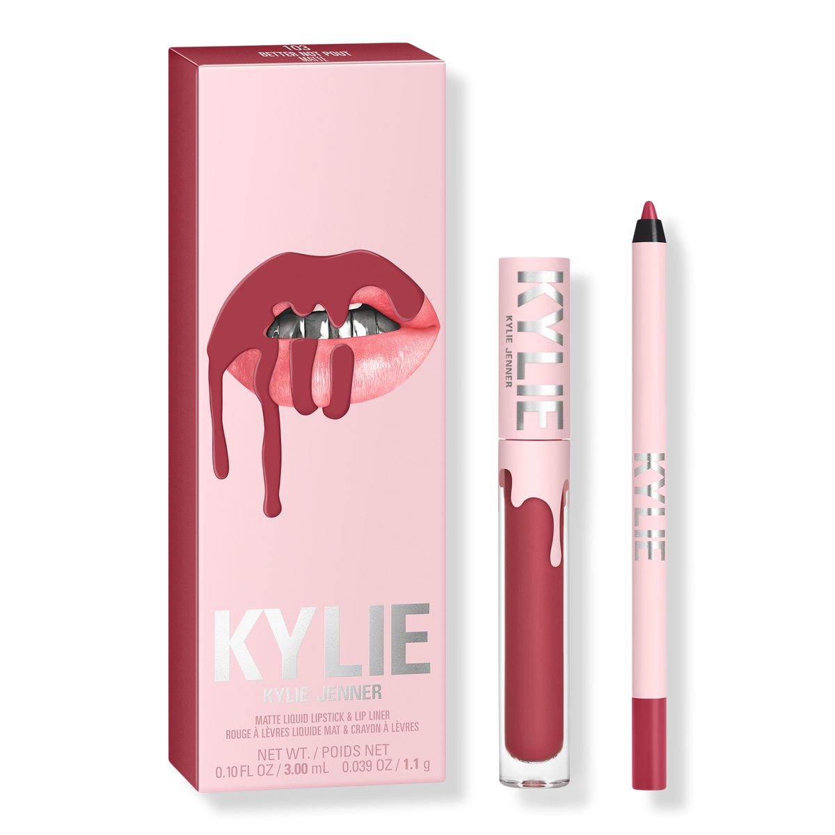 KYLIE COSMETICS Matte Lip Kit, 103 Better Not Pout