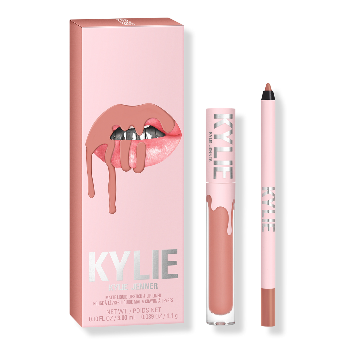 KYLIE COSMETICS Matte Lip Kit, 700 Bare