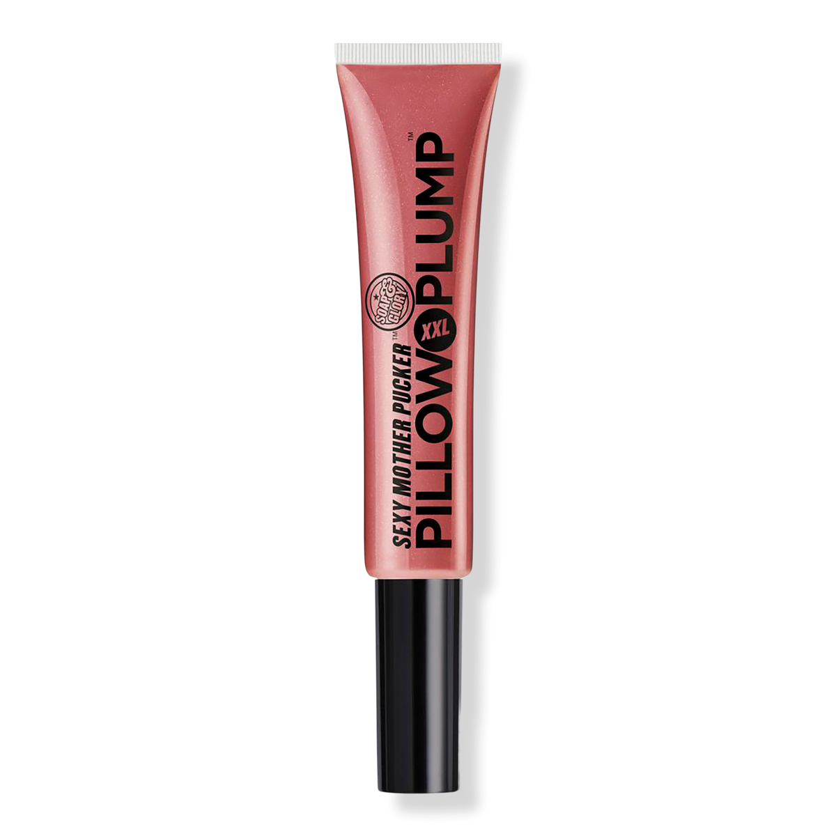 Soap & Glory Sexy Mother Pucker Pillow Plump XXL Lip Gloss, Glimmer of Rose, 0.33 oz
