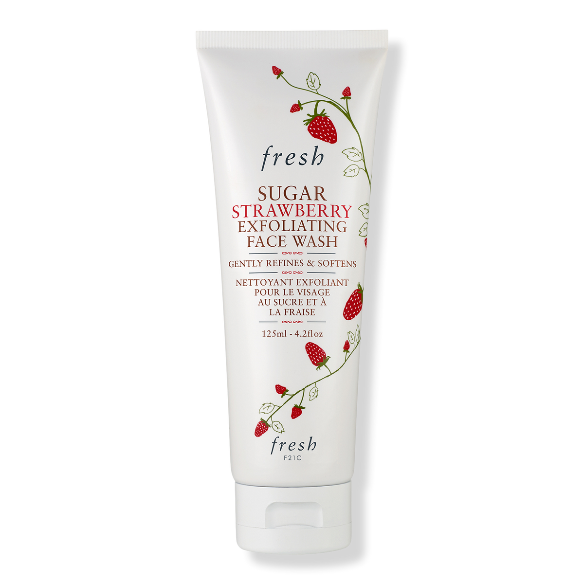 fresh Sugar Strawberry Exfoliating Face Wash, 4.2 oz