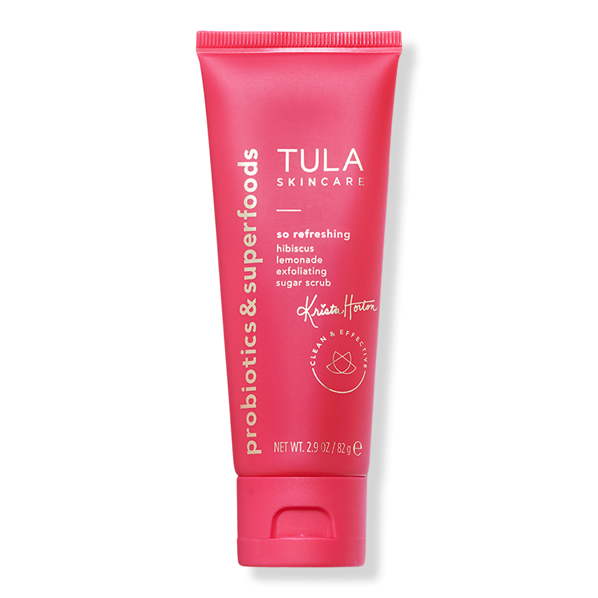 Tula So Refreshing Hibiscus Lemonade Exfoliating Sugar Scrub, 2.9 oz