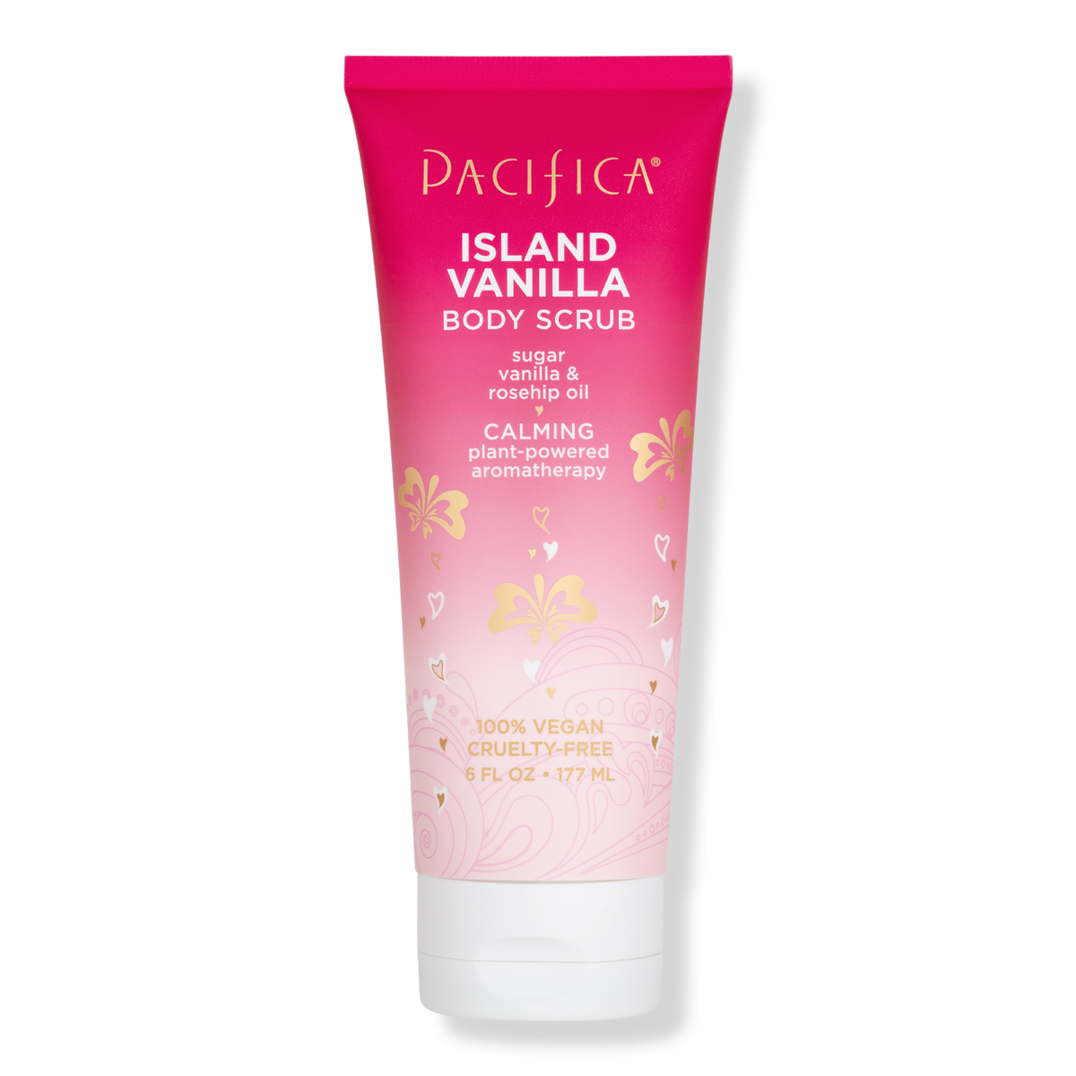 Pacifica Island Vanilla Exfoliating Body Scrub, 6 oz