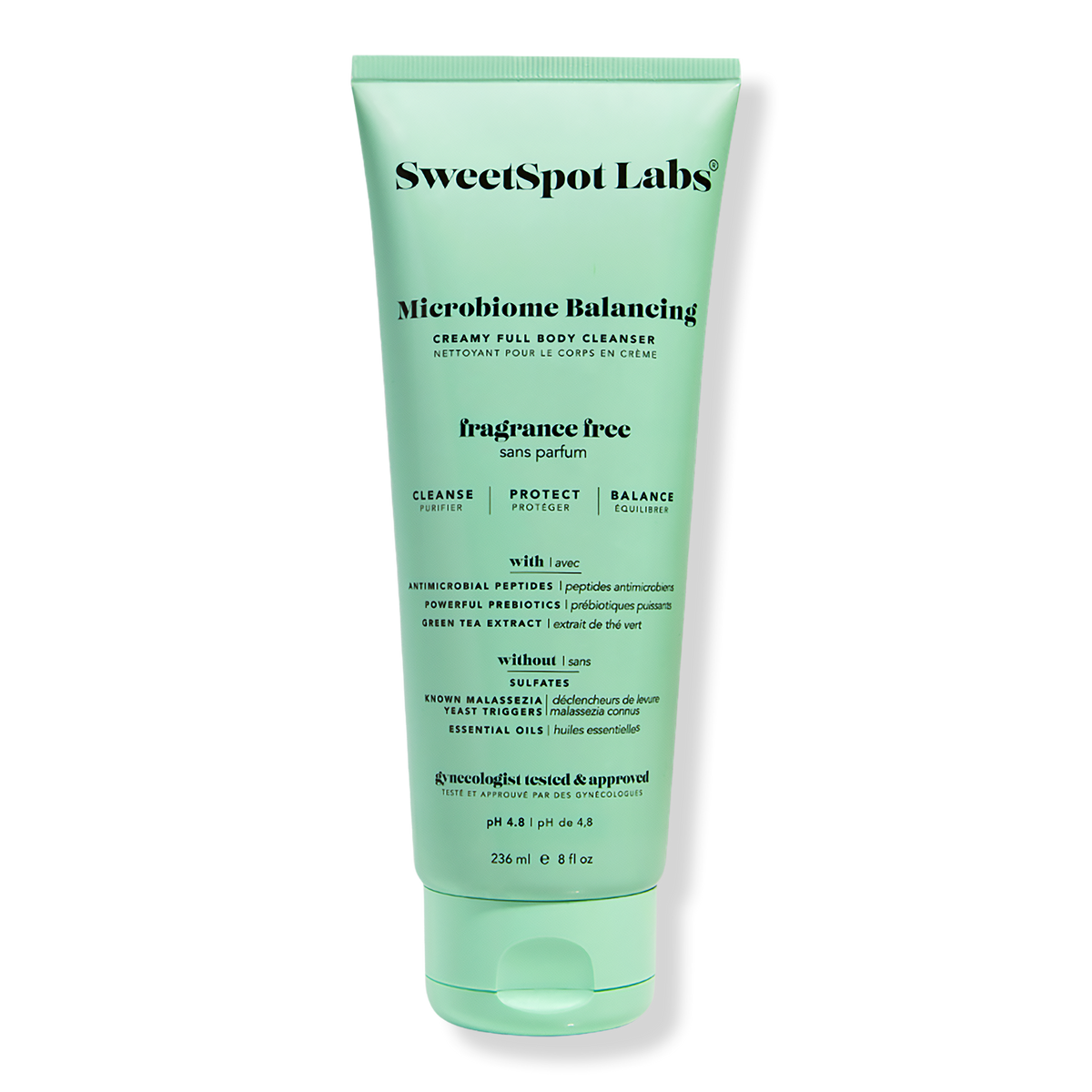 SweetSpot Labs Microbiome Balancing Full Body Cleanser, 8 oz
