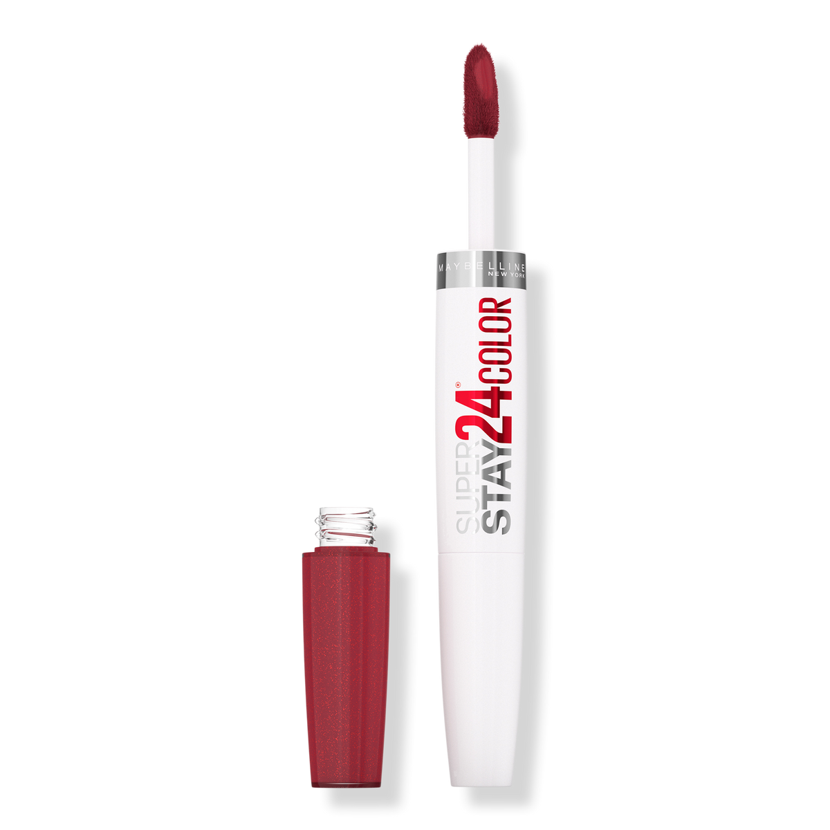 Maybelline SuperStay 24 Liquid Lipstick, City Ablaze, 0.14 oz