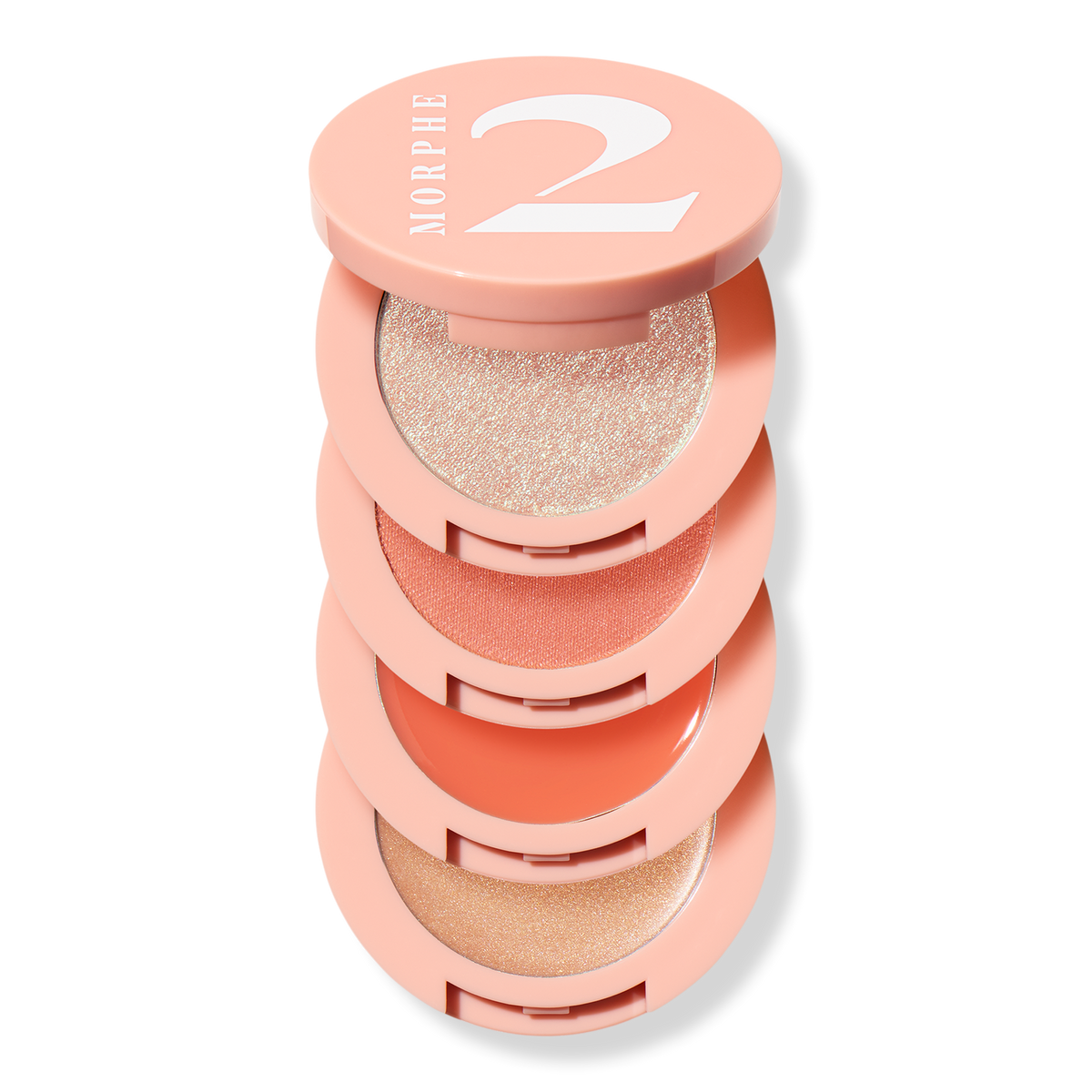 Morphe 2 Quad Goals Multi-Palette, Fresh Peach, 0.37 oz