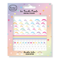 Le Mini Macaron Mini Nail Stickers, Rainbow Vibes Color Edition