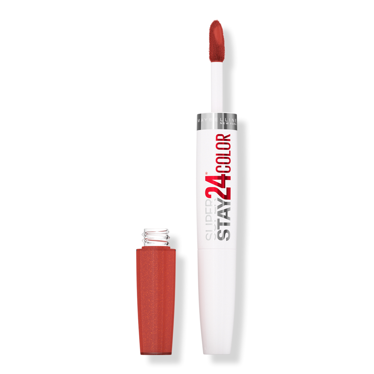 Maybelline SuperStay 24 Liquid Lipstick, Sultry Amber, 0.14 oz