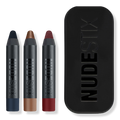 NUDESTIX Dark Romantics 3-Piece Mini Magnetic Eye Color Kit